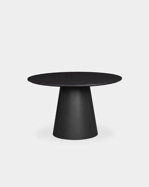 Trim Table - Ø120 - Black/Black laminate