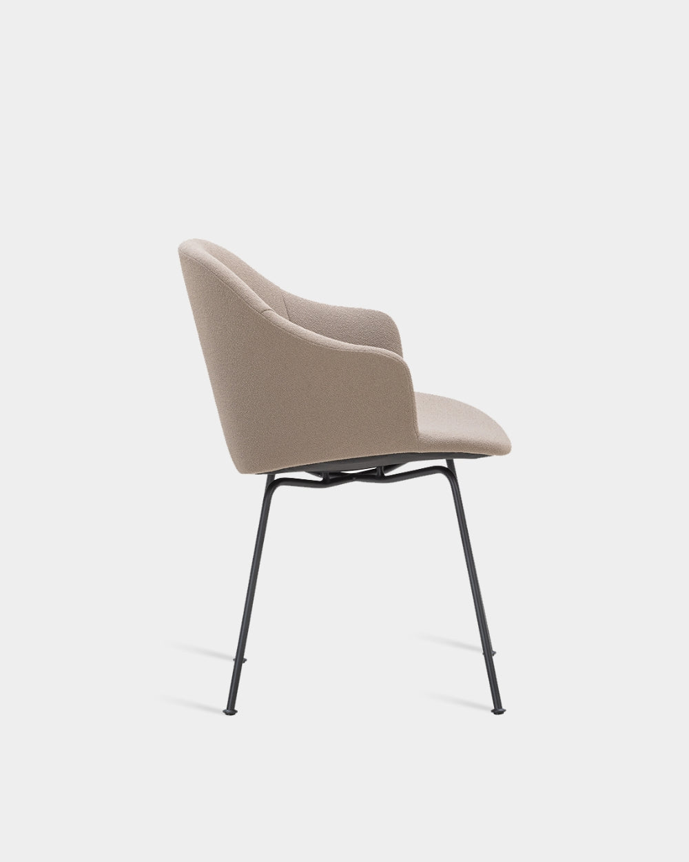 Versu Chair V2 - Tube base - Grain col. 61230