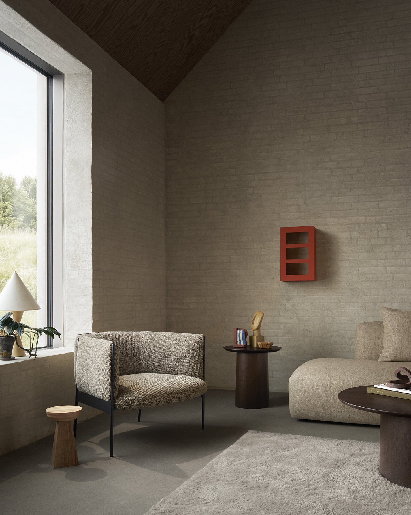 Sepal Sofa - 2-seater - Lana col. 04